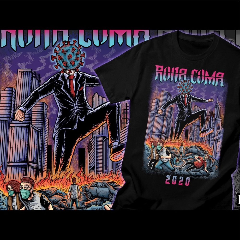 🧨Brand New Custom Original by Hybrid Era Animated T-Shirt (SEND ANY OFFER‼️)🧨